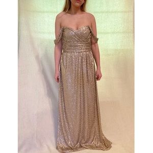 Sequin Evening Gown